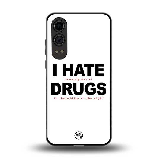 midnight panic back phone cover | glass case for oneplus nord ce 4 lite