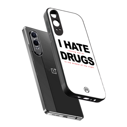midnight panic back phone cover | glass case for oneplus nord ce 4 lite