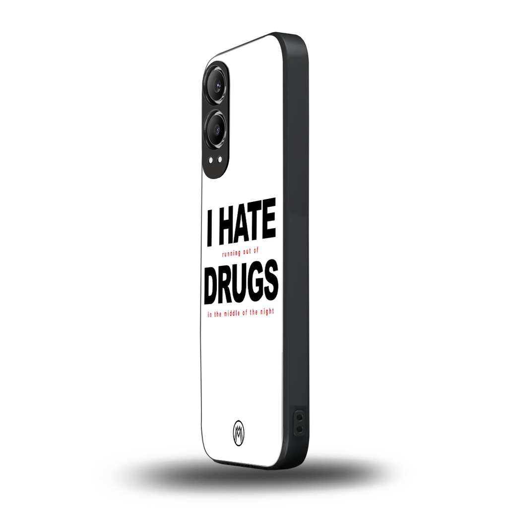 midnight panic back phone cover | glass case for oneplus nord ce 4 lite