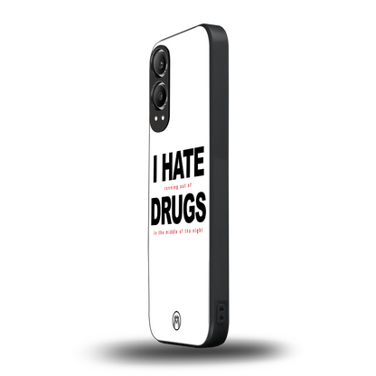 midnight panic back phone cover | glass case for oneplus nord ce 4 lite