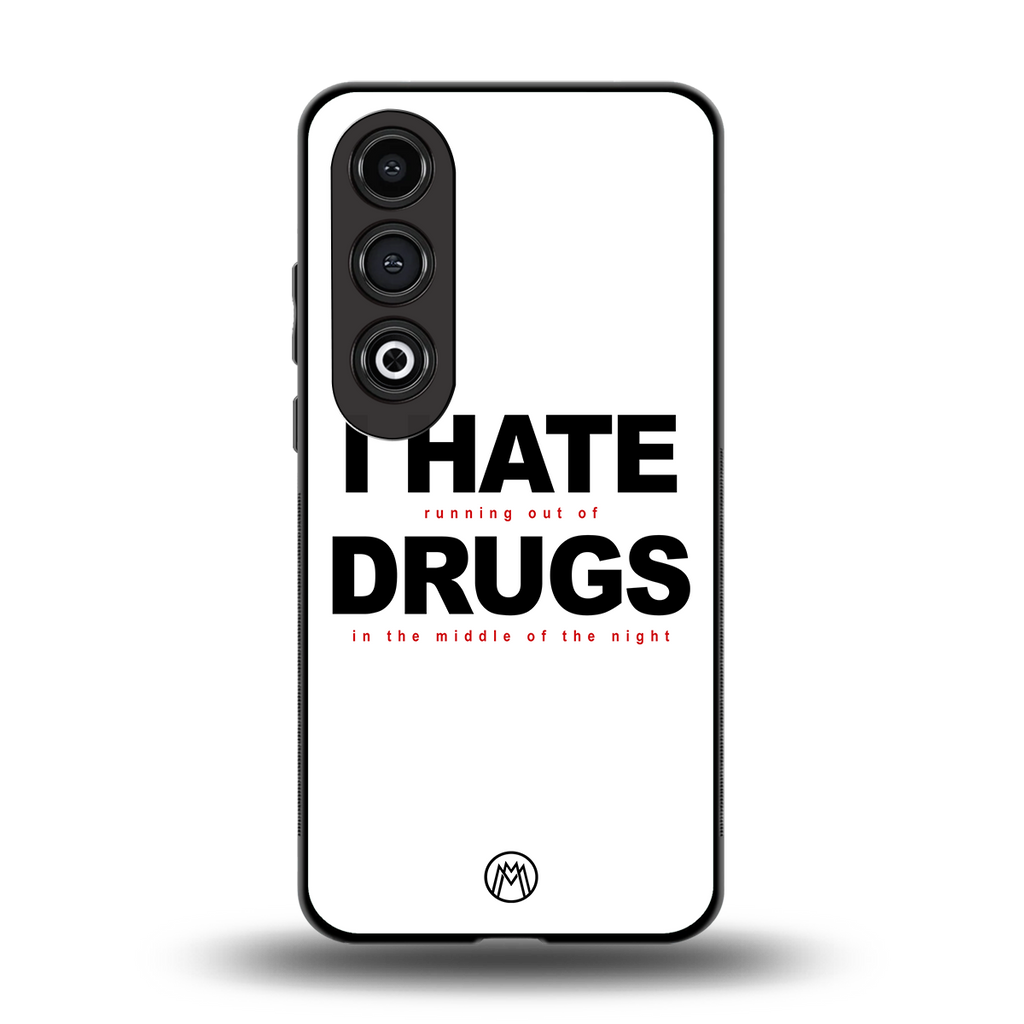 midnight panic back phone cover | glass case for oneplus nord ce 4