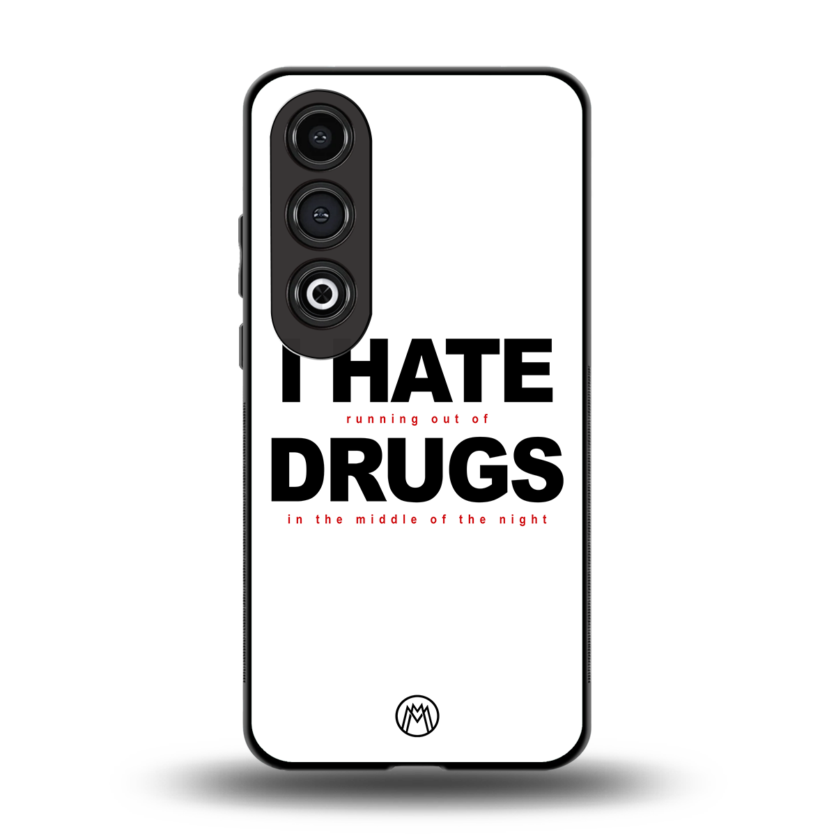 midnight panic back phone cover | glass case for oneplus nord ce 4