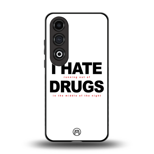 midnight panic back phone cover | glass case for oneplus nord ce 4
