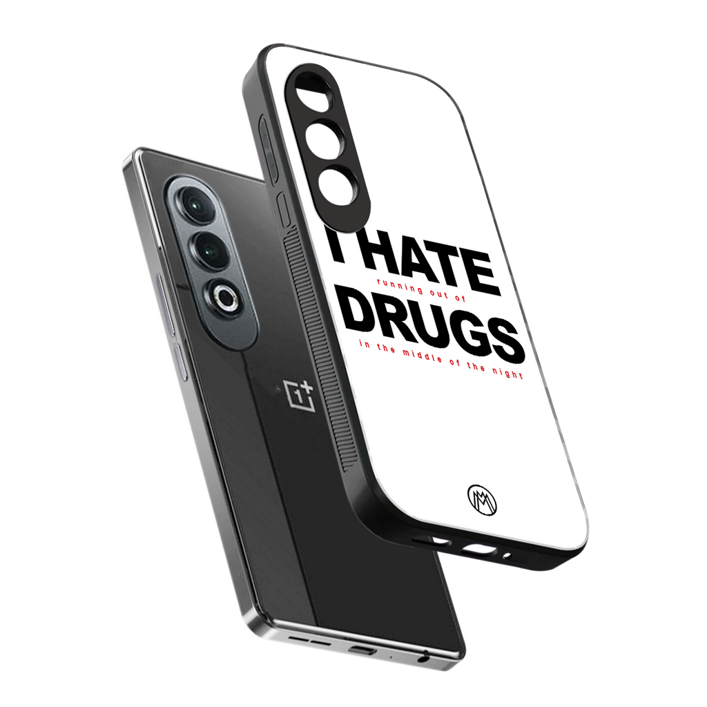 midnight panic back phone cover | glass case for oneplus nord ce 4