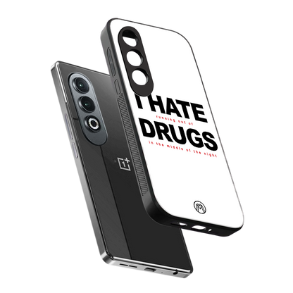 midnight panic back phone cover | glass case for oneplus nord ce 4