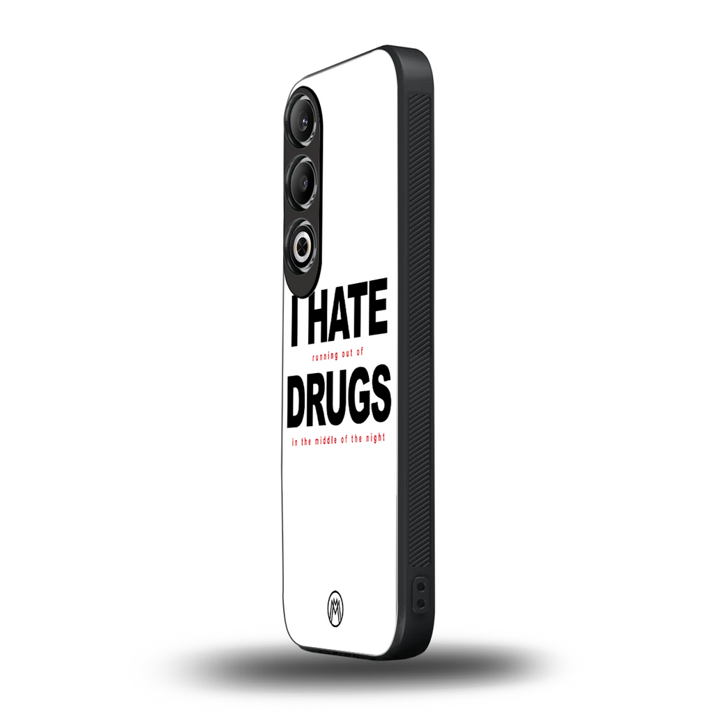 midnight panic back phone cover | glass case for oneplus nord ce 4