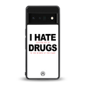 midnight panic back phone cover | glass case for google pixel 6 pro