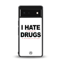 midnight panic back phone cover | glass case for google pixel 6