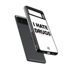 midnight panic back phone cover | glass case for google pixel 6