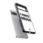 midnight panic back phone cover | glass case for google pixel 7 pro