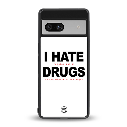 midnight panic back phone cover | glass case for Google Pixel 7