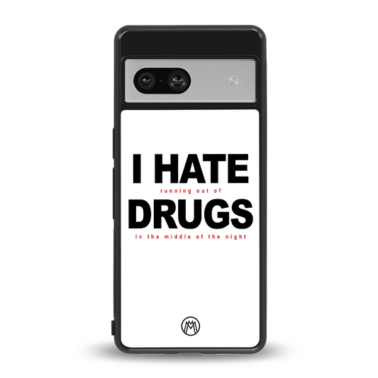 midnight panic back phone cover | glass case for Google Pixel 7