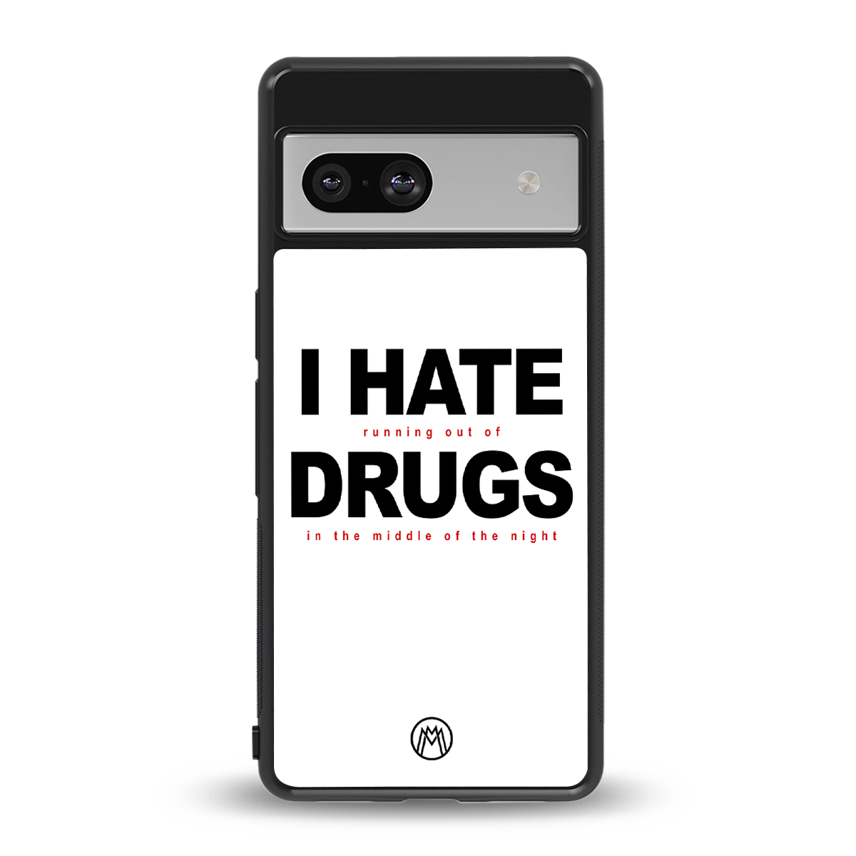 midnight panic back phone cover | glass case for Google Pixel 7A
