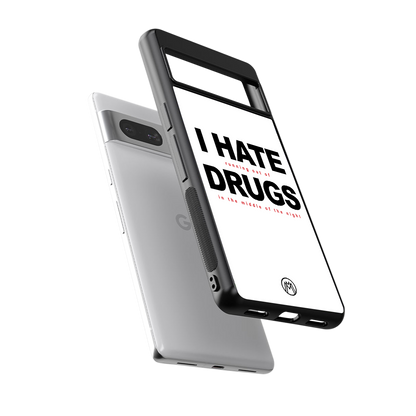 midnight panic back phone cover | glass case for Google Pixel 7