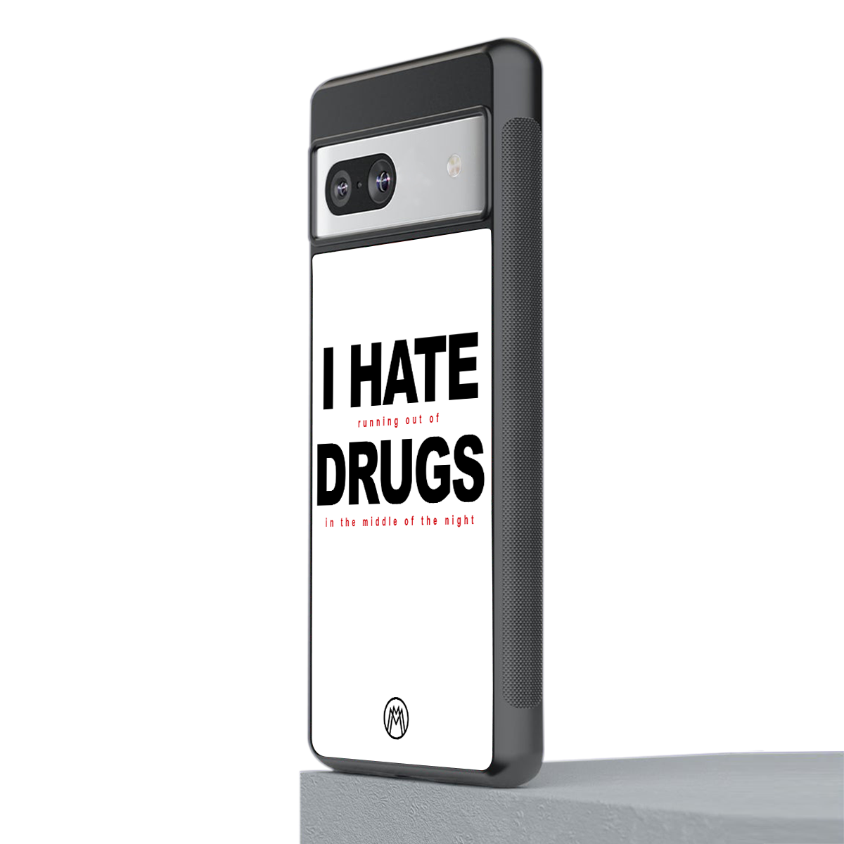 midnight panic back phone cover | glass case for Google Pixel 7
