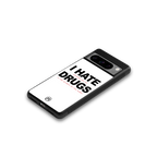 midnight panic back phone cover | glass case for google pixel 8 pro