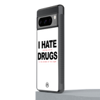 midnight panic back phone cover | glass case for google pixel 8 pro