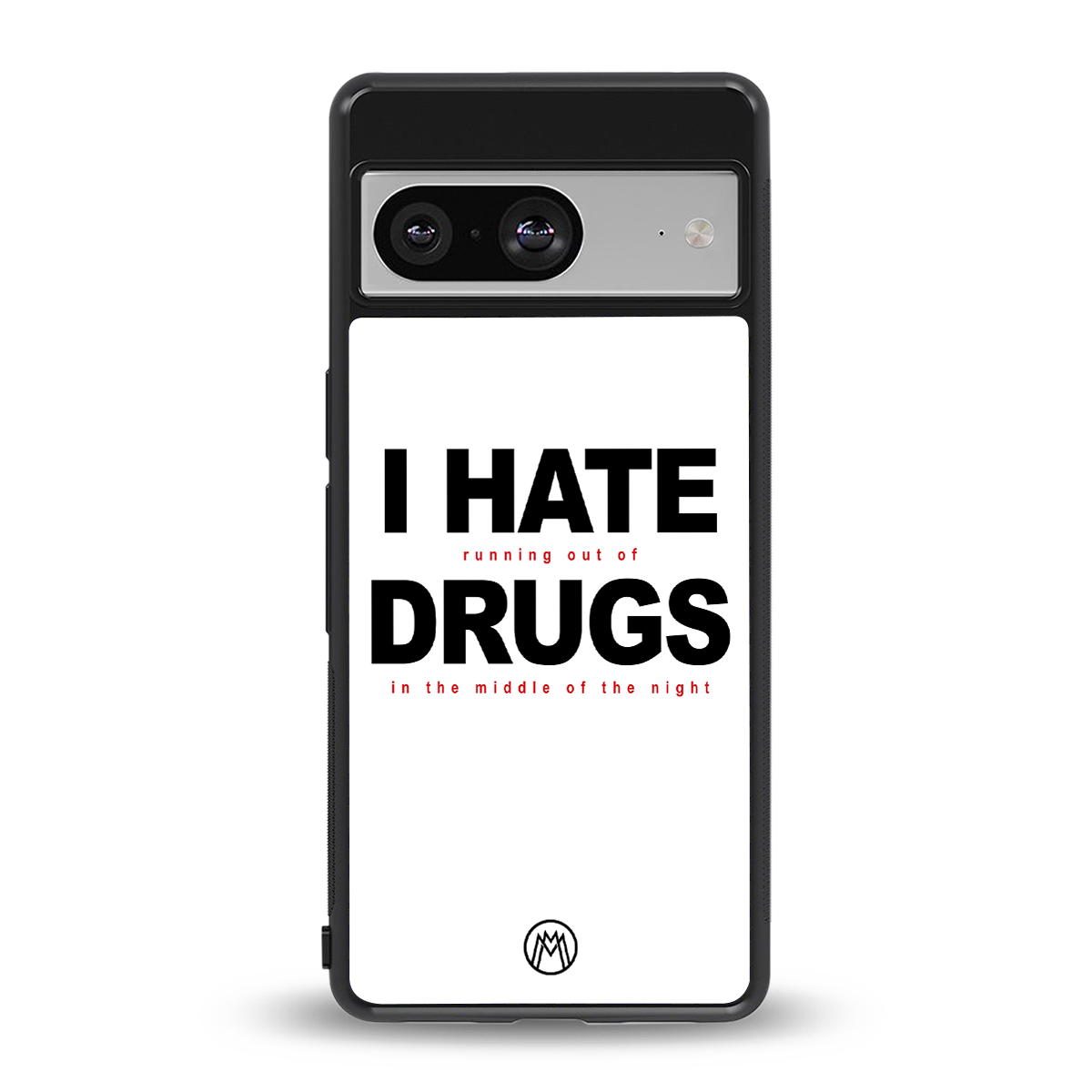 midnight panic back phone cover | glass case for Google Pixel 8