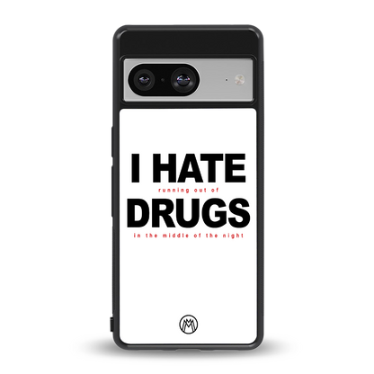 midnight panic back phone cover | glass case for Google Pixel 8