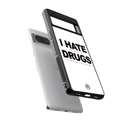 midnight panic back phone cover | glass case for Google Pixel 8