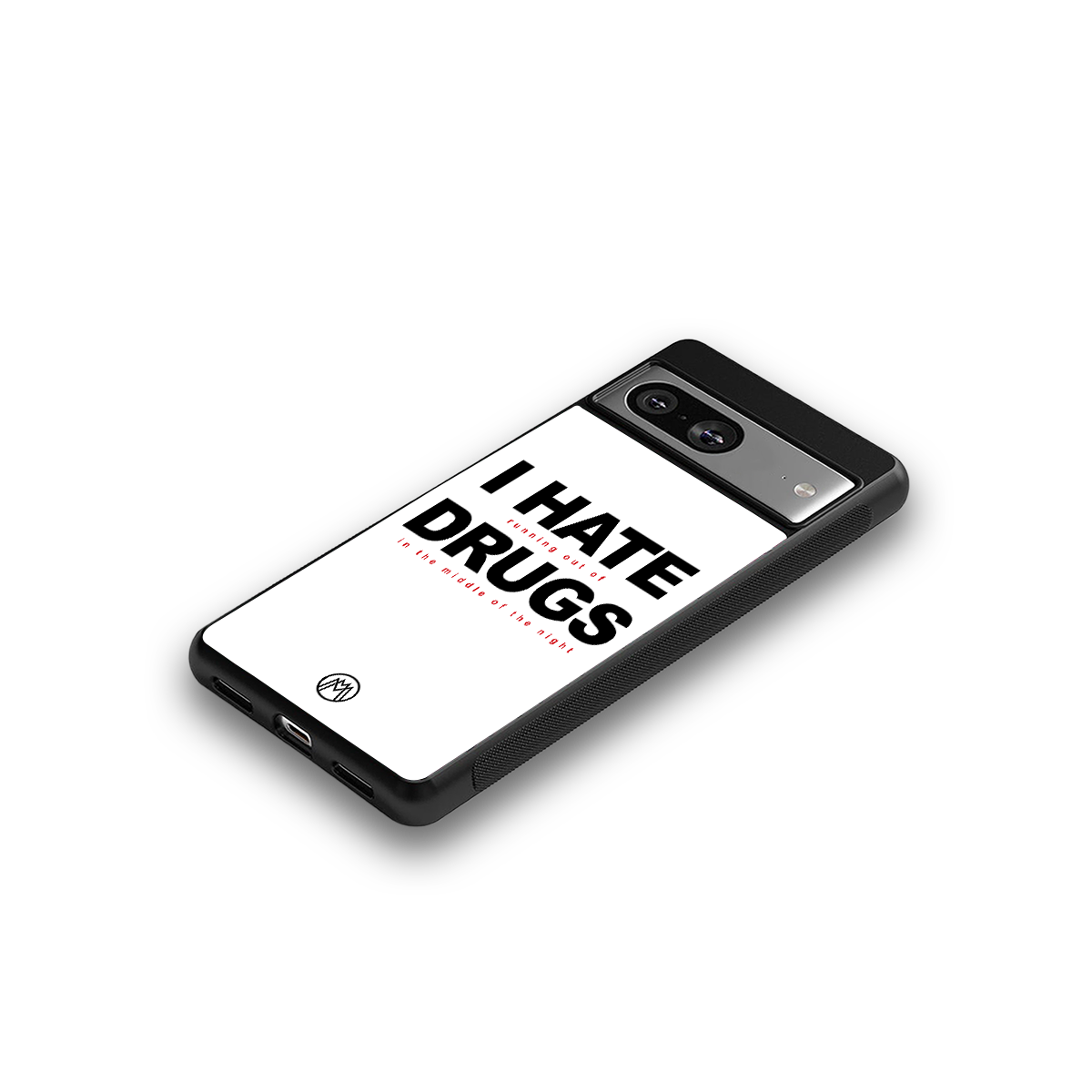 midnight panic back phone cover | glass case for Google Pixel 8