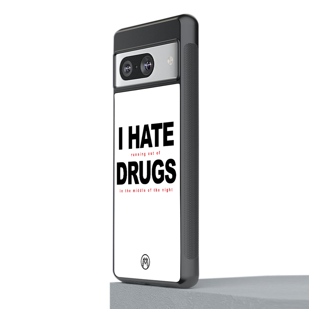 midnight panic back phone cover | glass case for Google Pixel 8