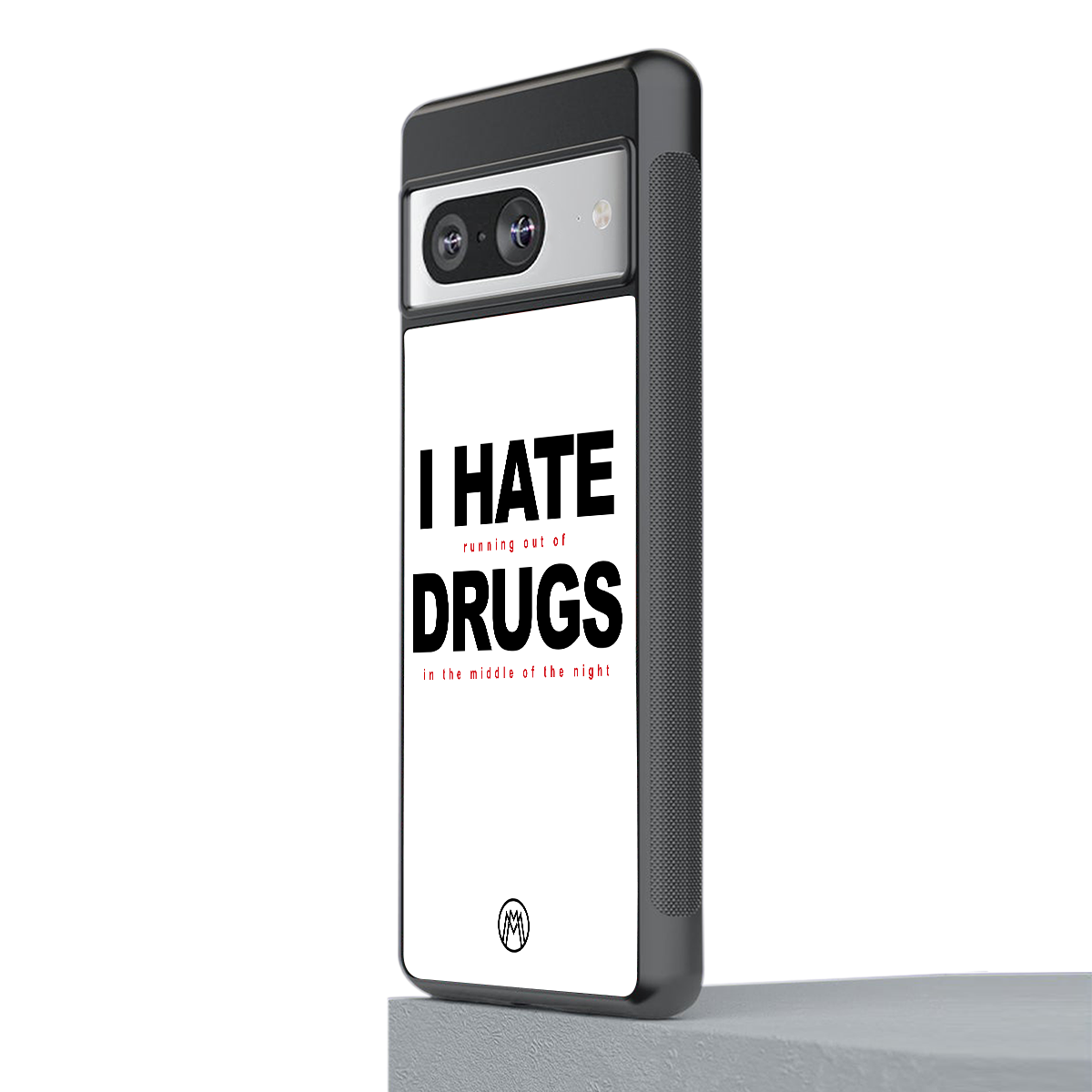 midnight panic back phone cover | glass case for Google Pixel 8