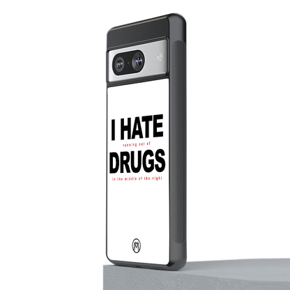 midnight panic back phone cover | glass case for Google Pixel 8