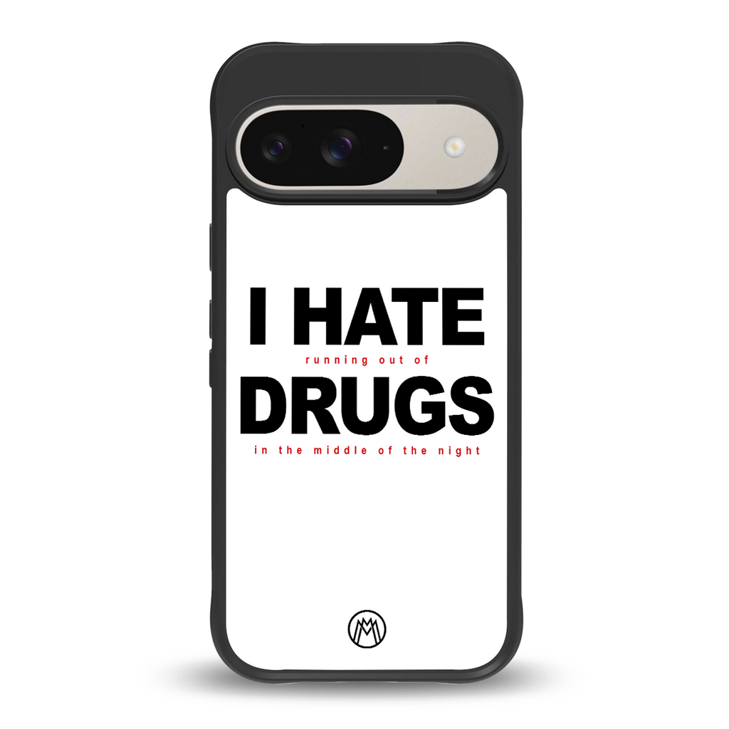 midnight panic back phone cover | glass case for google pixel 9
