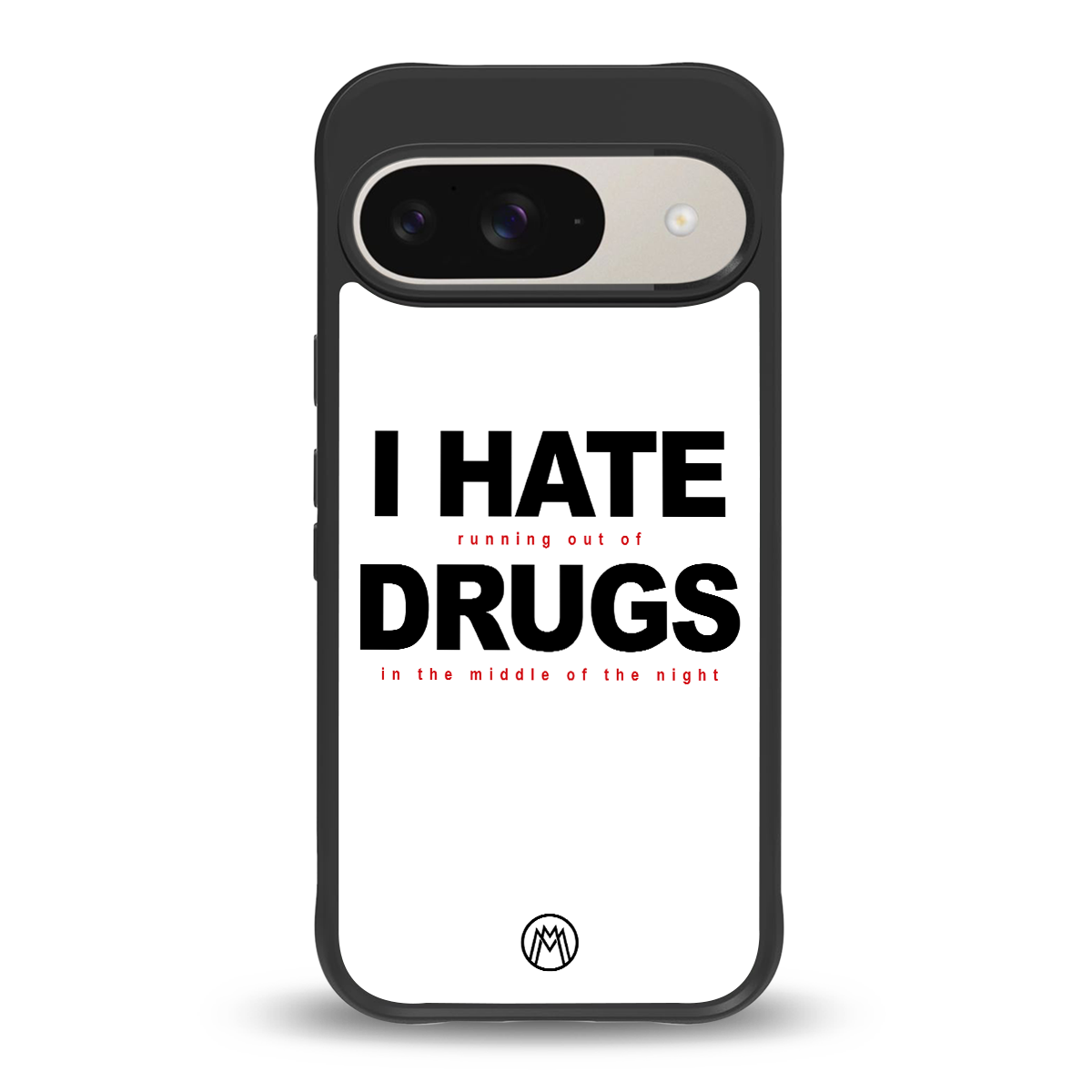 midnight panic back phone cover | glass case for google pixel 9