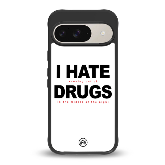 midnight panic back phone cover | glass case for google pixel 9