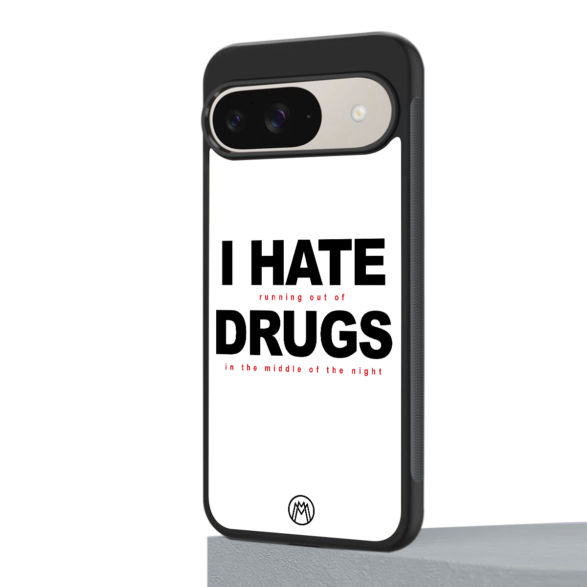 midnight panic back phone cover | glass case for google pixel 9