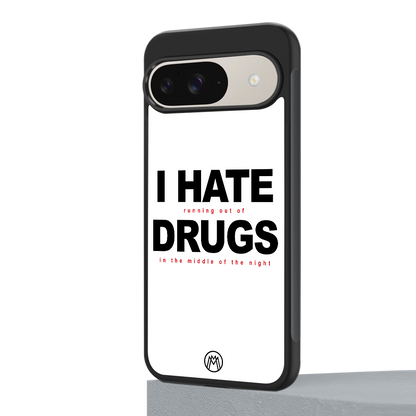 midnight panic back phone cover | glass case for google pixel 9