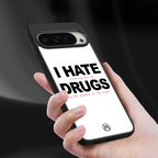 midnight panic back phone cover | glass case for google pixel 9 pro xl