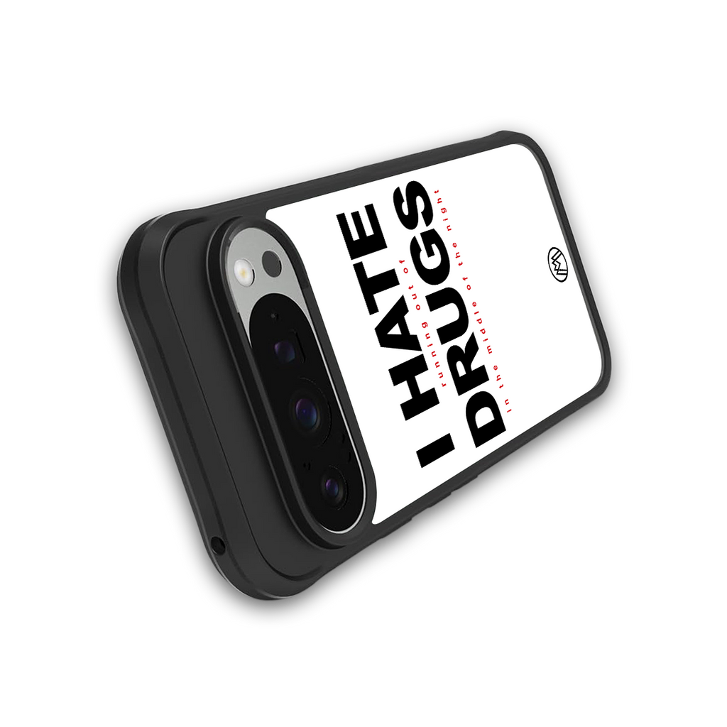 midnight panic back phone cover | glass case for google pixel 9 pro