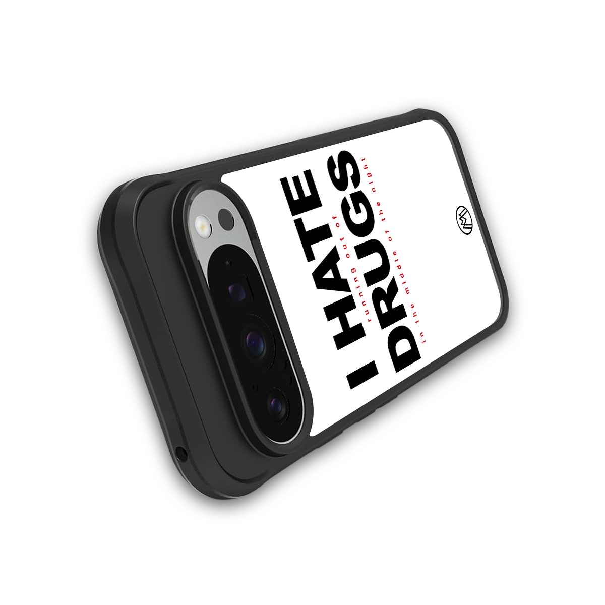midnight panic back phone cover | glass case for google pixel 9 pro xl