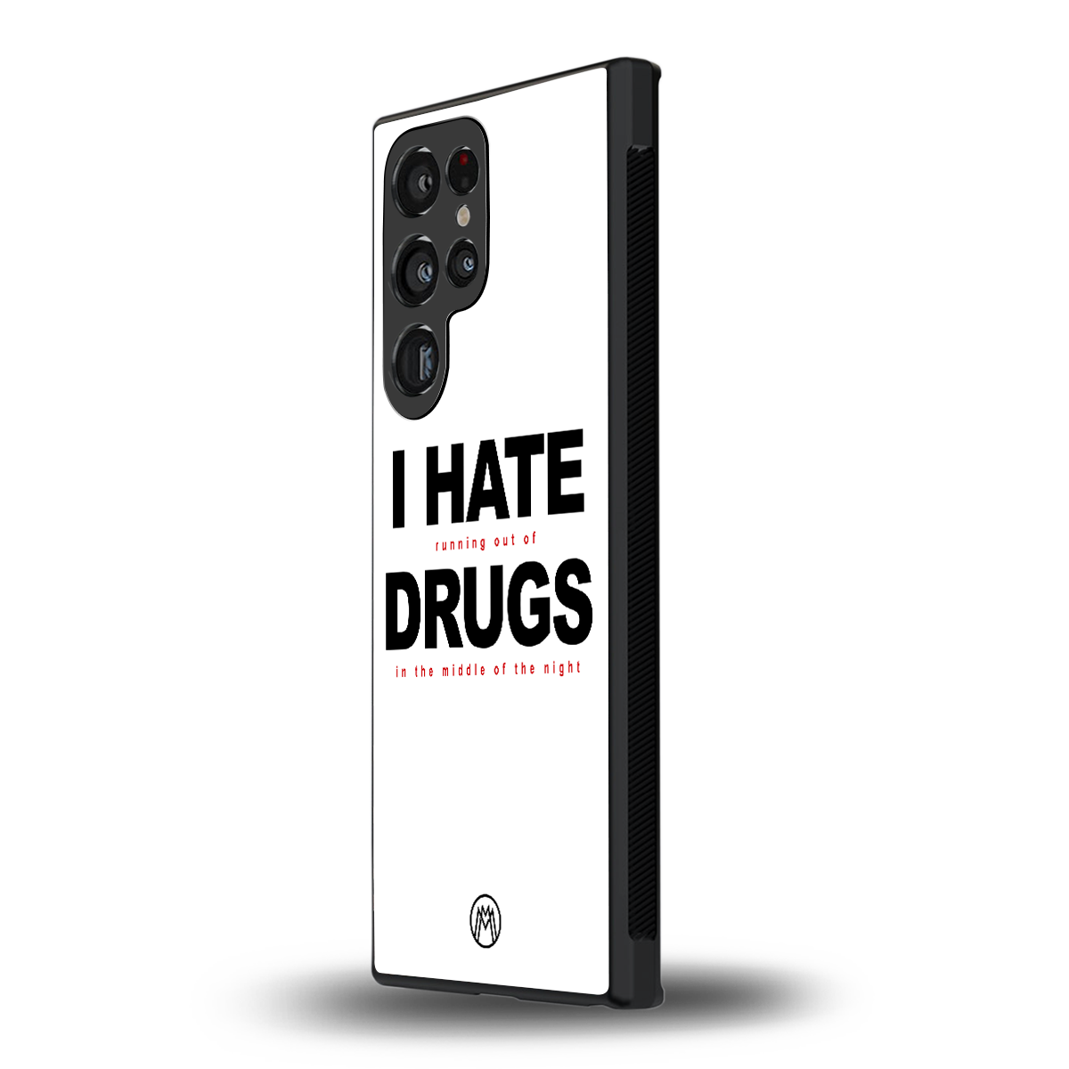 midnight panic back phone cover | glass case for samsung galaxy s23 ultra