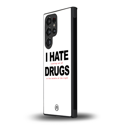 midnight panic back phone cover | glass case for samsung galaxy s23 ultra