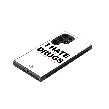 midnight panic back phone cover | glass case for samsung galaxy s23 ultra