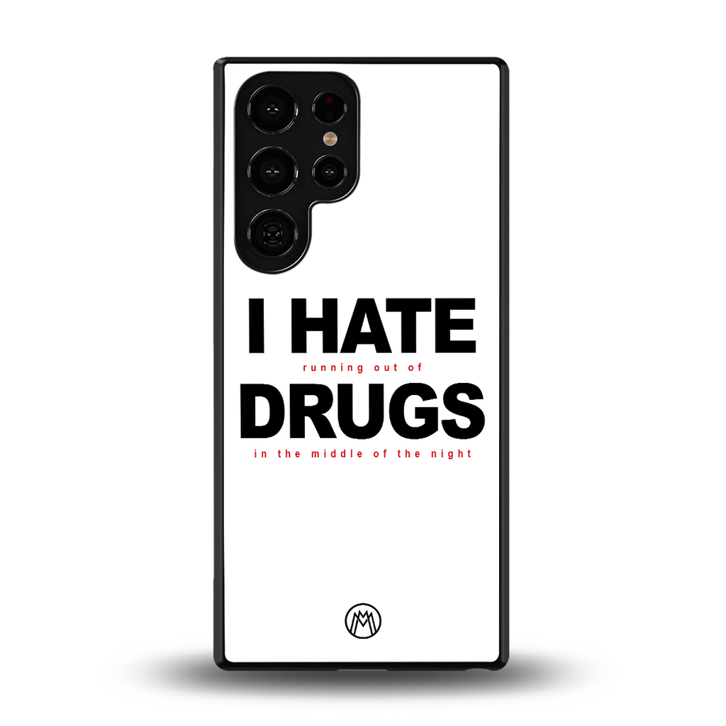 midnight panic back phone cover | glass case for samsung galaxy s25 ultra