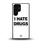 midnight panic back phone cover | glass case for samsung galaxy s25 ultra