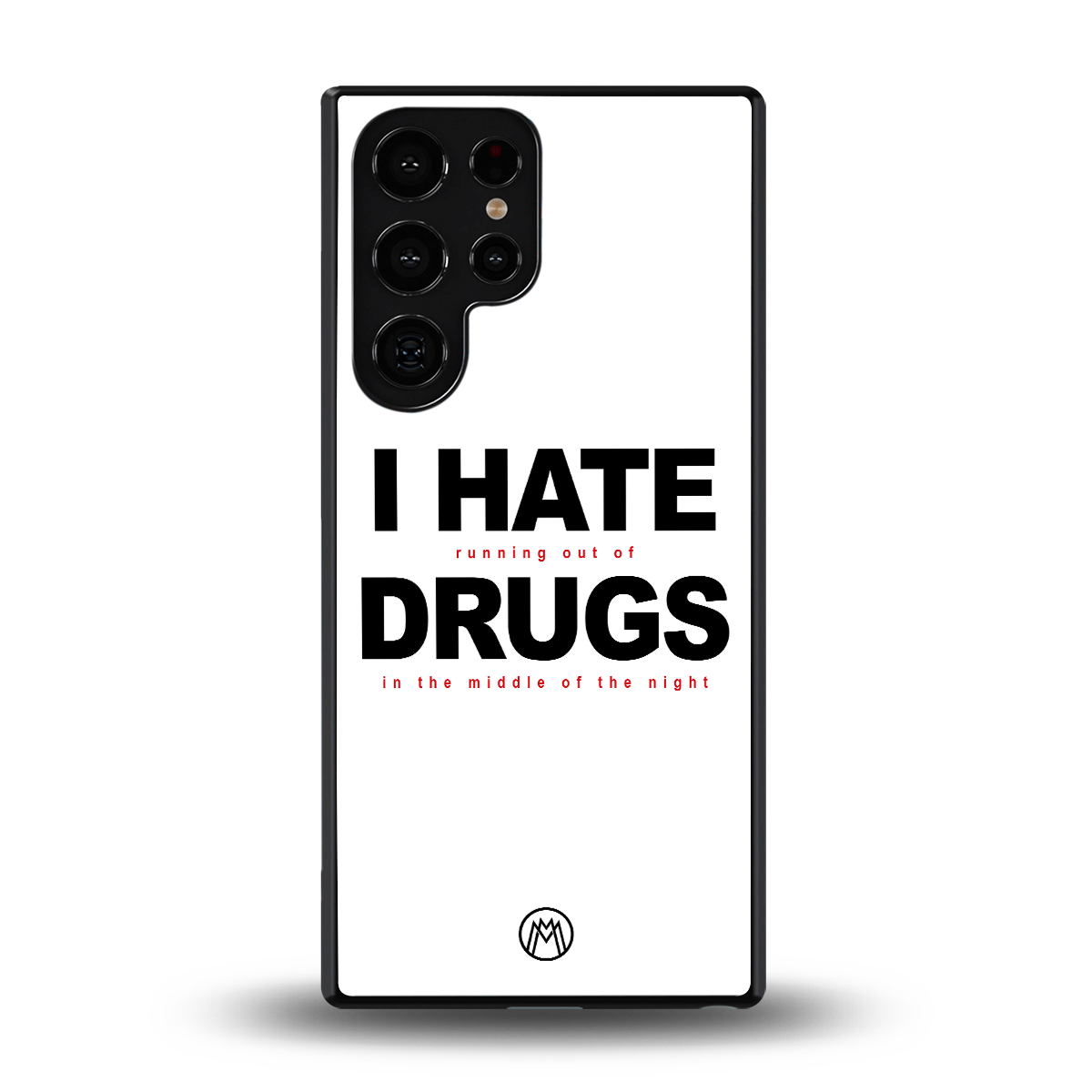 midnight panic back phone cover | glass case for samsung galaxy s25 ultra