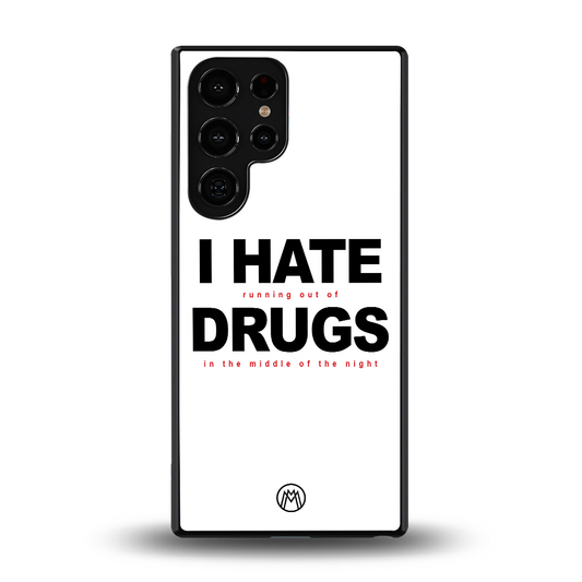 midnight panic back phone cover | glass case for samsung galaxy s25 ultra