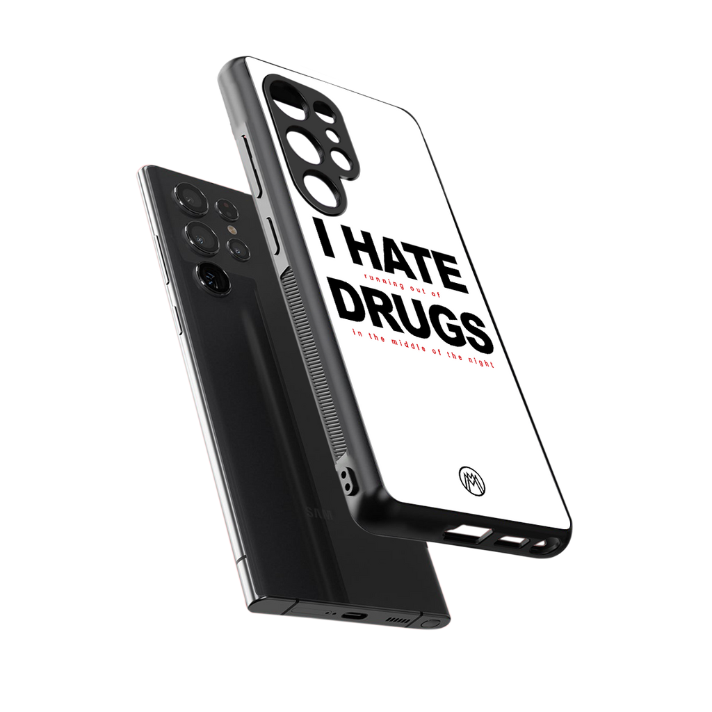 midnight panic back phone cover | glass case for samsung galaxy s25 ultra