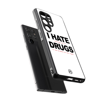 midnight panic back phone cover | glass case for samsung galaxy s25 ultra