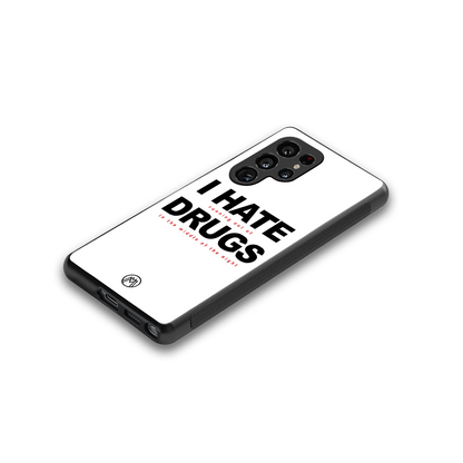 midnight panic back phone cover | glass case for samsung galaxy s25 ultra