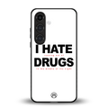 midnight panic back phone cover | glass case for samsung galaxy s23 plus