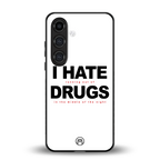 midnight panic back phone cover | glass case for samsung galaxy s23 plus