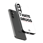 midnight panic back phone cover | glass case for samsung galaxy s25 plus
