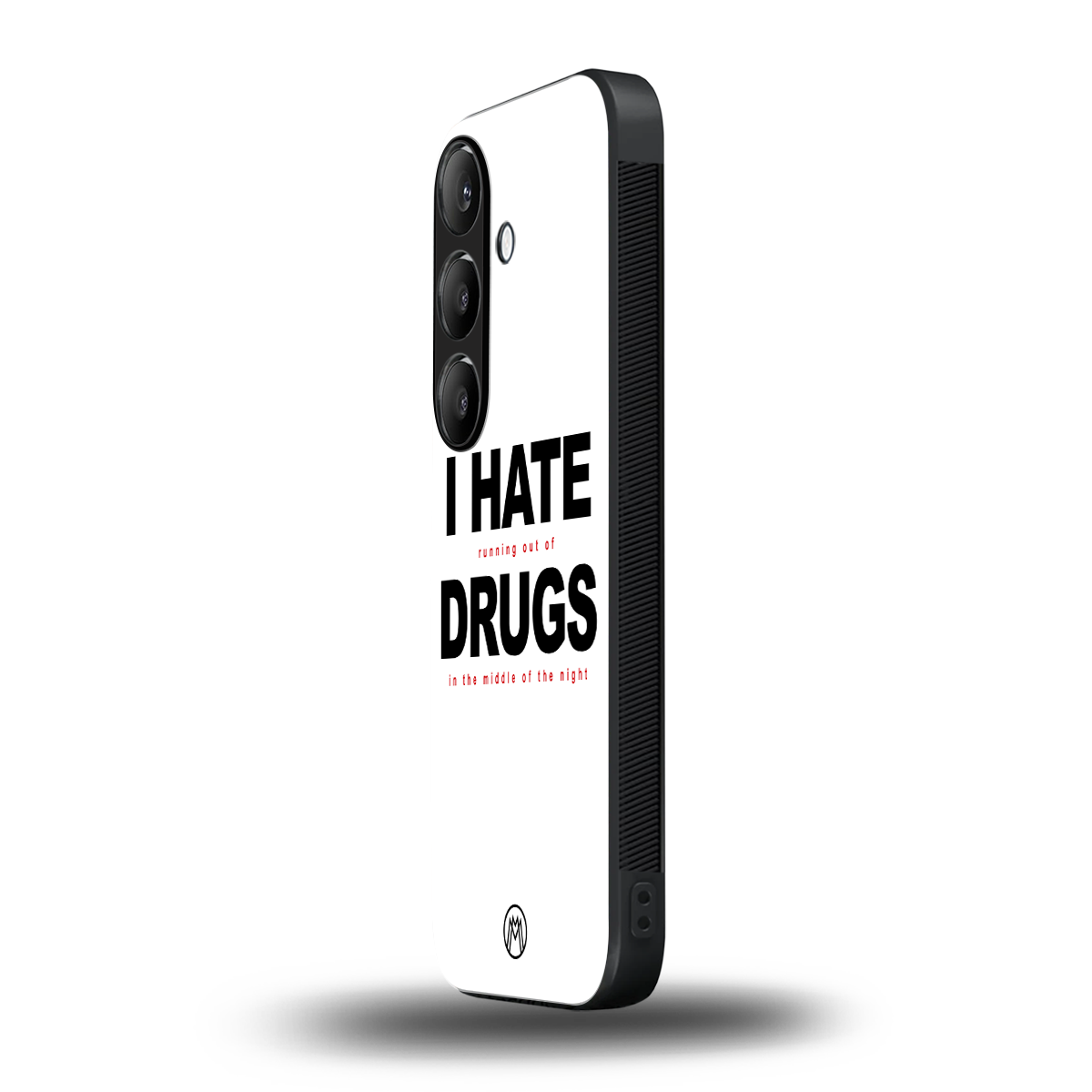 midnight panic back phone cover | glass case for samsung galaxy s25 plus